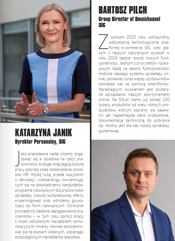 Katarzyna Janik i Bartosz Pilch - SIG - Builder