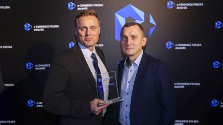 Bartosz Pilch i Marcin Słupek z nagrodą Best In E-commerce B2B SIG